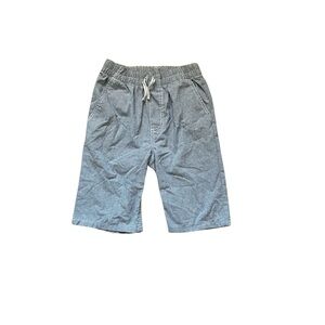 Nautica Boys Nautical Striped Blue Drawstring Shorts size 10